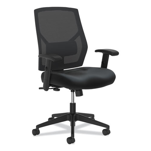 HON® wholesale. HON® Crio High-back Task Chair, Supports Up To 250 Lbs., Black Seat-black Back, Black Base. HSD Wholesale: Janitorial Supplies, Breakroom Supplies, Office Supplies.