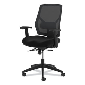 HON® wholesale. HON® Crio High-back Task Chair With Asynchronous Control, Supports Up To 250 Lbs., Black Seat-black Back, Black Base. HSD Wholesale: Janitorial Supplies, Breakroom Supplies, Office Supplies.