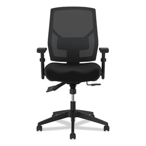 HON® wholesale. HON® Crio High-back Task Chair With Asynchronous Control, Supports Up To 250 Lbs., Black Seat-black Back, Black Base. HSD Wholesale: Janitorial Supplies, Breakroom Supplies, Office Supplies.