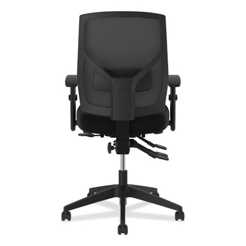 HON® wholesale. HON® Crio High-back Task Chair With Asynchronous Control, Supports Up To 250 Lbs., Black Seat-black Back, Black Base. HSD Wholesale: Janitorial Supplies, Breakroom Supplies, Office Supplies.