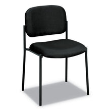 Load image into Gallery viewer, HON® wholesale. HON® Vl606 Stacking Guest Chair Without Arms, Black Seat-black Back, Black Base. HSD Wholesale: Janitorial Supplies, Breakroom Supplies, Office Supplies.