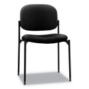 HON® wholesale. HON® Vl606 Stacking Guest Chair Without Arms, Black Seat-black Back, Black Base. HSD Wholesale: Janitorial Supplies, Breakroom Supplies, Office Supplies.