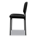 HON® wholesale. HON® Vl606 Stacking Guest Chair Without Arms, Black Seat-black Back, Black Base. HSD Wholesale: Janitorial Supplies, Breakroom Supplies, Office Supplies.
