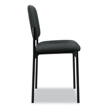 Load image into Gallery viewer, HON® wholesale. HON® Vl606 Stacking Guest Chair Without Arms, Charcoal Seat-charcoal Back, Black Base. HSD Wholesale: Janitorial Supplies, Breakroom Supplies, Office Supplies.