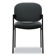 Load image into Gallery viewer, HON® wholesale. HON® Vl606 Stacking Guest Chair Without Arms, Charcoal Seat-charcoal Back, Black Base. HSD Wholesale: Janitorial Supplies, Breakroom Supplies, Office Supplies.