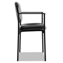 Load image into Gallery viewer, HON® wholesale. HON® Vl616 Stacking Guest Chair With Arms, Black Seat-black Back, Black Base. HSD Wholesale: Janitorial Supplies, Breakroom Supplies, Office Supplies.