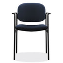 HON® wholesale. HON® Vl616 Stacking Guest Chair With Arms, Navy Seat-navy Back, Black Base. HSD Wholesale: Janitorial Supplies, Breakroom Supplies, Office Supplies.