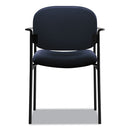 HON® wholesale. HON® Vl616 Stacking Guest Chair With Arms, Navy Seat-navy Back, Black Base. HSD Wholesale: Janitorial Supplies, Breakroom Supplies, Office Supplies.