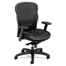 HON® wholesale. HON® Wave Mesh High-back Task Chair, Supports Up To 250 Lbs., Black Seat-black Back, Black Base. HSD Wholesale: Janitorial Supplies, Breakroom Supplies, Office Supplies.