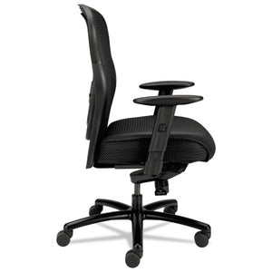 HON® wholesale. HON® Wave Mesh Big And Tall Chair, Supports Up To 450 Lbs., Black Seat-black Back, Black Base. HSD Wholesale: Janitorial Supplies, Breakroom Supplies, Office Supplies.