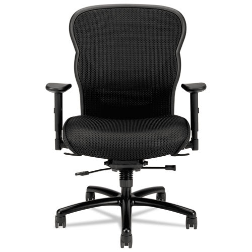 HON® wholesale. HON® Wave Mesh Big And Tall Chair, Supports Up To 450 Lbs., Black Seat-black Back, Black Base. HSD Wholesale: Janitorial Supplies, Breakroom Supplies, Office Supplies.