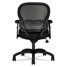 Load image into Gallery viewer, HON® wholesale. HON® Wave Mesh Mid-back Task Chair, Supports Up To 250 Lbs., Black Seat-black Back, Black Base. HSD Wholesale: Janitorial Supplies, Breakroom Supplies, Office Supplies.