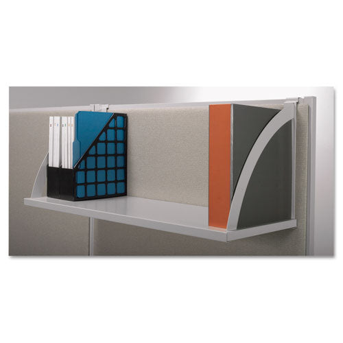 HON® wholesale. HON® Versé Panel System Hanging Shelf, 60w X 12.75d, Gray. HSD Wholesale: Janitorial Supplies, Breakroom Supplies, Office Supplies.