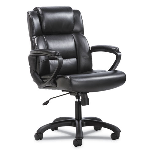 Sadie™ wholesale. Mid-back Executive Chair, Supports Up To 250 Lbs., Black Seat-black Back, Black Base. HSD Wholesale: Janitorial Supplies, Breakroom Supplies, Office Supplies.