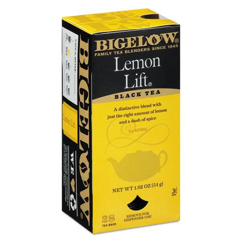 Bigelow® wholesale. BIGELOW Lemon Lift Black Tea, 28-box. HSD Wholesale: Janitorial Supplies, Breakroom Supplies, Office Supplies.