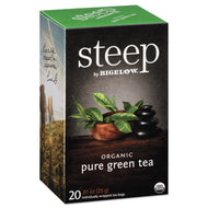 Bigelow® wholesale. BIGELOW Steep Tea, Pure Green, 0.91 Oz Tea Bag, 20-box. HSD Wholesale: Janitorial Supplies, Breakroom Supplies, Office Supplies.