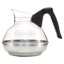 Load image into Gallery viewer, BUNN® wholesale. 64 Oz. Easy Pour Decanter, Black Handle. HSD Wholesale: Janitorial Supplies, Breakroom Supplies, Office Supplies.