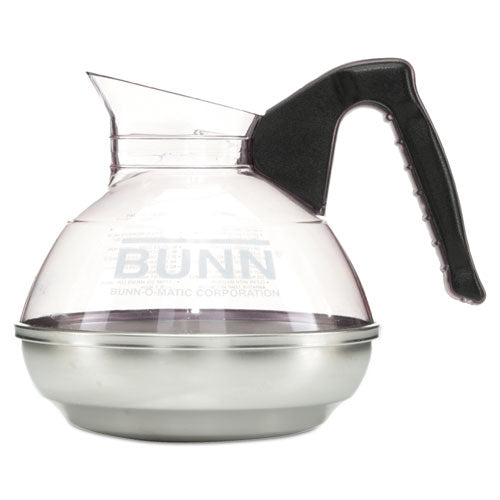 BUNN® wholesale. 64 Oz. Easy Pour Decanter, Black Handle. HSD Wholesale: Janitorial Supplies, Breakroom Supplies, Office Supplies.