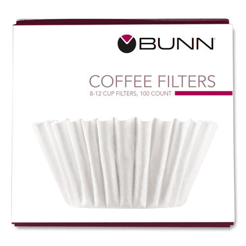 BUNN® wholesale. Coffee Filters, 8-10-cup Size, 100-pack, 12 Packs-carton. HSD Wholesale: Janitorial Supplies, Breakroom Supplies, Office Supplies.