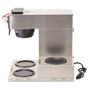 BUNN® wholesale. Cwtf-3 Three Burner Automatic Coffee Brewer, Stainless Steel, Black. HSD Wholesale: Janitorial Supplies, Breakroom Supplies, Office Supplies.