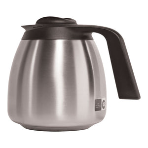 1.9 Liter Thermal Carafe, Stainless Steel- Black And Orange (decaf)