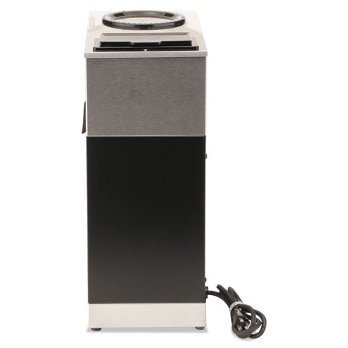 BUNN® wholesale. Vpr Two Burner Pourover Coffee Brewer, Stainless Steel, Black. HSD Wholesale: Janitorial Supplies, Breakroom Supplies, Office Supplies.