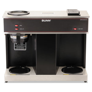 BUNN® wholesale. Pour-o-matic Three-burner Pour-over Coffee Brewer, Stainless Steel, Black. HSD Wholesale: Janitorial Supplies, Breakroom Supplies, Office Supplies.