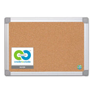 MasterVision® wholesale. Earth Cork Board, 18x24, Aluminum Frame. HSD Wholesale: Janitorial Supplies, Breakroom Supplies, Office Supplies.