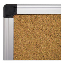 Load image into Gallery viewer, MasterVision® wholesale. Value Cork Bulletin Board With Aluminum Frame, 24 X 36, Natural. HSD Wholesale: Janitorial Supplies, Breakroom Supplies, Office Supplies.