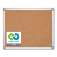 Load image into Gallery viewer, MasterVision® wholesale. Earth Cork Board, 24 X 36, Aluminum Frame. HSD Wholesale: Janitorial Supplies, Breakroom Supplies, Office Supplies.