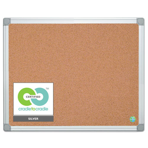 MasterVision® wholesale. Earth Cork Board, 24 X 36, Aluminum Frame. HSD Wholesale: Janitorial Supplies, Breakroom Supplies, Office Supplies.