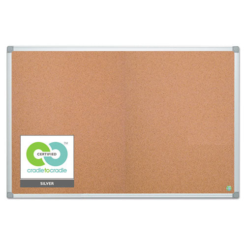 MasterVision® wholesale. Earth Cork Board, 48 X 72, Aluminum Frame. HSD Wholesale: Janitorial Supplies, Breakroom Supplies, Office Supplies.