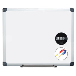 MasterVision® wholesale. Porcelain Value Dry Erase Board, 24 X 36, White, Aluminum Frame. HSD Wholesale: Janitorial Supplies, Breakroom Supplies, Office Supplies.