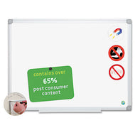 MasterVision® wholesale. Earth Ceramic Dry Erase Board, 24x36, Aluminum Frame. HSD Wholesale: Janitorial Supplies, Breakroom Supplies, Office Supplies.