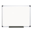 MasterVision® wholesale. Porcelain Value Dry Erase Board, 36 X 48, White, Aluminum Frame. HSD Wholesale: Janitorial Supplies, Breakroom Supplies, Office Supplies.