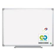 MasterVision® wholesale. Earth Ceramic Dry Erase Board, 36x48, Aluminum Frame. HSD Wholesale: Janitorial Supplies, Breakroom Supplies, Office Supplies.