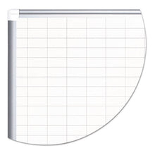 Load image into Gallery viewer, MasterVision® wholesale. Gridded Magnetic Porcelain Planning Board, 1 X 2 Grid, 72 X 48, Aluminum Frame. HSD Wholesale: Janitorial Supplies, Breakroom Supplies, Office Supplies.