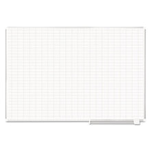 Load image into Gallery viewer, MasterVision® wholesale. Gridded Magnetic Porcelain Planning Board, 1 X 2 Grid, 72 X 48, Aluminum Frame. HSD Wholesale: Janitorial Supplies, Breakroom Supplies, Office Supplies.