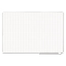 MasterVision® wholesale. Gridded Magnetic Porcelain Planning Board, 1 X 2 Grid, 72 X 48, Aluminum Frame. HSD Wholesale: Janitorial Supplies, Breakroom Supplies, Office Supplies.