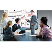 Load image into Gallery viewer, MasterVision® wholesale. Magnetic Dry Erase Tile Board, 38 1-2 X 58, White Surface. HSD Wholesale: Janitorial Supplies, Breakroom Supplies, Office Supplies.