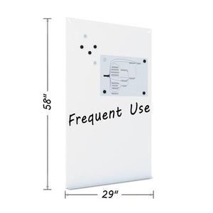 MasterVision® wholesale. Magnetic Dry Erase Tile Board, 38 1-2 X 58, White Surface. HSD Wholesale: Janitorial Supplies, Breakroom Supplies, Office Supplies.