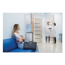 MasterVision® wholesale. Protector Series Mobile Glass Panel Divider, 80.3 X 22 X 50, Clear-aluminum. HSD Wholesale: Janitorial Supplies, Breakroom Supplies, Office Supplies.