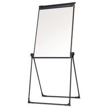 Load image into Gallery viewer, MasterVision® wholesale. Folds-to-a-table Melamine Easel, 28 1-2 X 37 1-2, White, Steel-laminate. HSD Wholesale: Janitorial Supplies, Breakroom Supplies, Office Supplies.