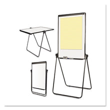 Load image into Gallery viewer, MasterVision® wholesale. Folds-to-a-table Melamine Easel, 28 1-2 X 37 1-2, White, Steel-laminate. HSD Wholesale: Janitorial Supplies, Breakroom Supplies, Office Supplies.