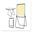 MasterVision® wholesale. Folds-to-a-table Melamine Easel, 28 1-2 X 37 1-2, White, Steel-laminate. HSD Wholesale: Janitorial Supplies, Breakroom Supplies, Office Supplies.