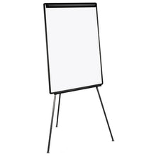 Load image into Gallery viewer, MasterVision® wholesale. Basic Tripod Melamine Presentation Easel, 22 1-2 X 42, White-black. HSD Wholesale: Janitorial Supplies, Breakroom Supplies, Office Supplies.