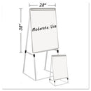 MasterVision® wholesale. Silver Easy Clean Dry Erase Quad-pod Presentation Easel, 45" To 79", Silver. HSD Wholesale: Janitorial Supplies, Breakroom Supplies, Office Supplies.