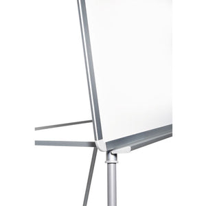 MasterVision® wholesale. Silver Easy Clean Dry Erase Quad-pod Presentation Easel, 45" To 79", Silver. HSD Wholesale: Janitorial Supplies, Breakroom Supplies, Office Supplies.