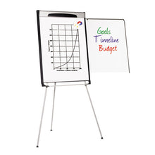 Load image into Gallery viewer, MasterVision® wholesale. Tripod Extension Bar Magnetic Dry-erase Easel, 39&quot; To 72&quot; High, Black-silver. HSD Wholesale: Janitorial Supplies, Breakroom Supplies, Office Supplies.