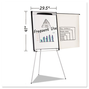 MasterVision® wholesale. Tripod Extension Bar Magnetic Dry-erase Easel, 39" To 72" High, Black-silver. HSD Wholesale: Janitorial Supplies, Breakroom Supplies, Office Supplies.